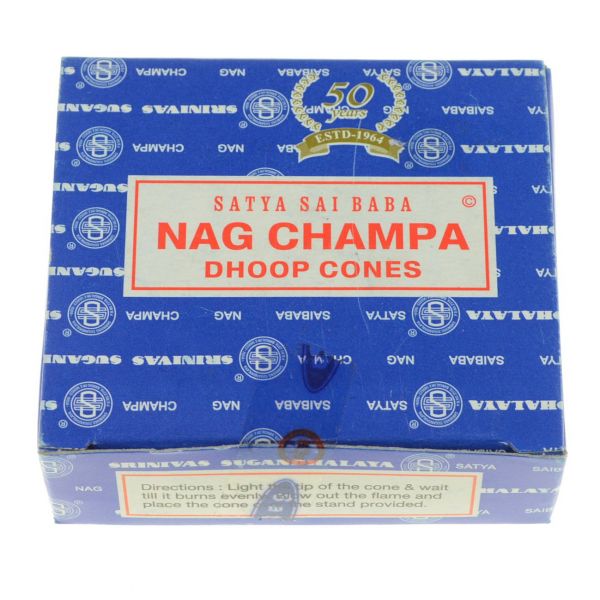 NagChampa Räucherkegel Satya Nag Champa