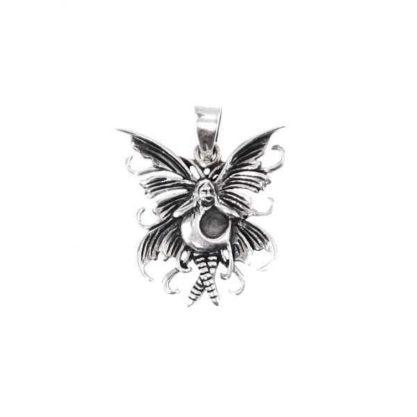 Silberanhänger Elfe Fantasy Schmuck Silber