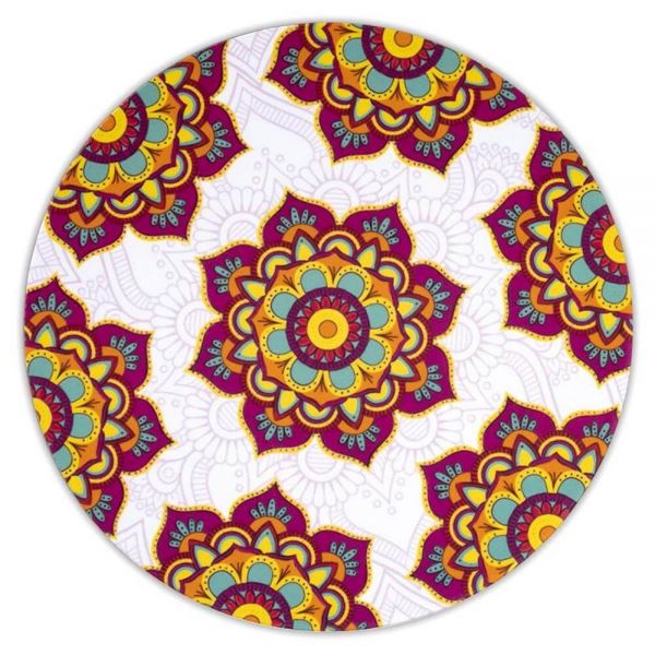 Set Untersetzer Mandala Design Rot