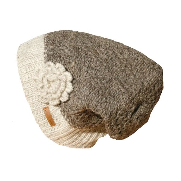 Beanie Mütze Luna Zweifarbíg