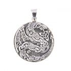 Dragon Viking pendant silver