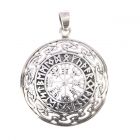 Vegvisir Silber Anhänger Nordisch Winkinger