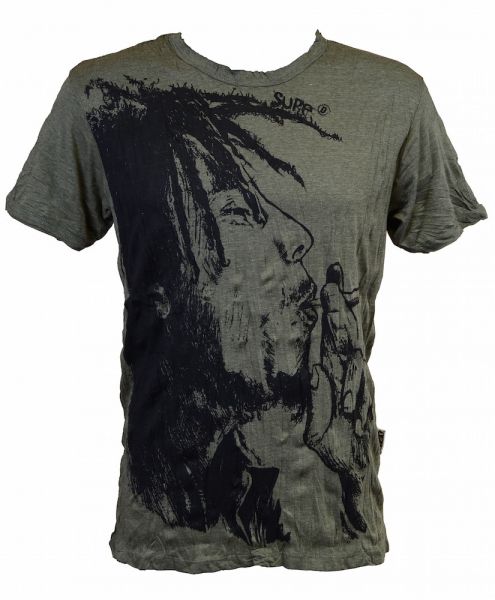 Bob Marley T-Shirt Sure design Oliv