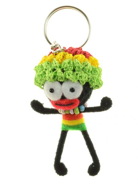 Rastaman Ugly-Doll Schlüsselanhänger