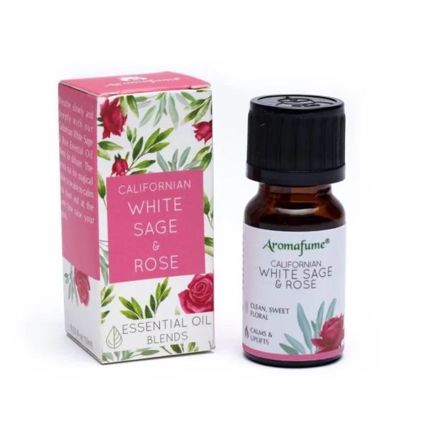 Aromafume Ätherische Ölmischung weißer Salbei Rose 