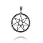 Seven Star Silver Pendant Celtic Alchemy