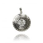 Seven Star Silver Pendant Celtic Alchemy