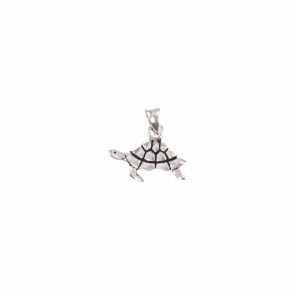 Schildkröte mini Silber-Kettenanhänger Schmuck Anhänger