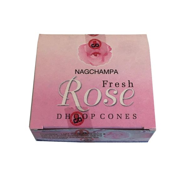 Rose Nag Champa Räucherkegel Online Kaufen