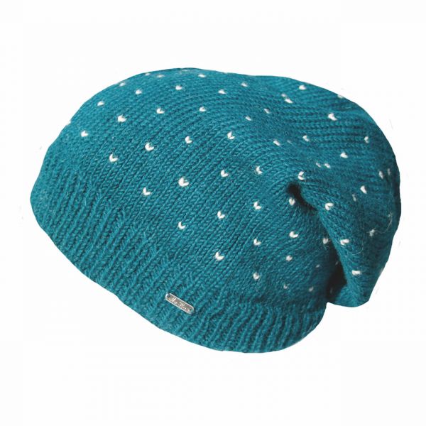 Beanie Strickmütze Lizzy Winter Beanie Mütze petrol