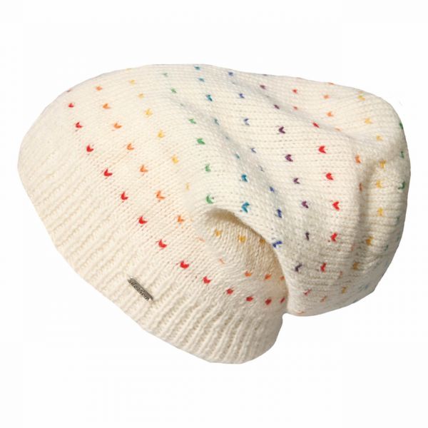 Beanie Strickmütze Lizzy Regenbogen