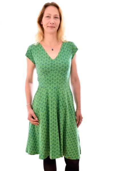 Chapati knielanges Kleid Dorsa Elegant, GOTS, Komfort