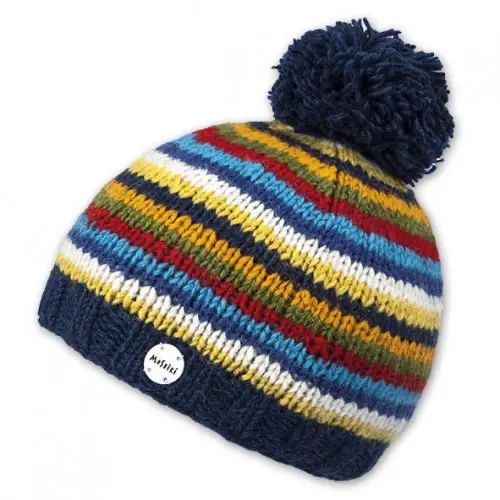 Moshiki Kinder-Wollmütze Lalu Winter Strickmütze