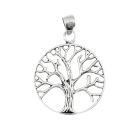 Silver pendant tree of life fine Structure
