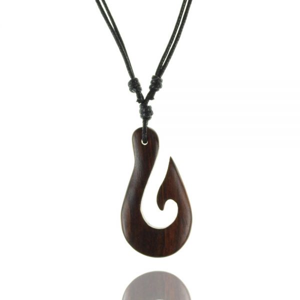 Tribal Hook Holz Kette