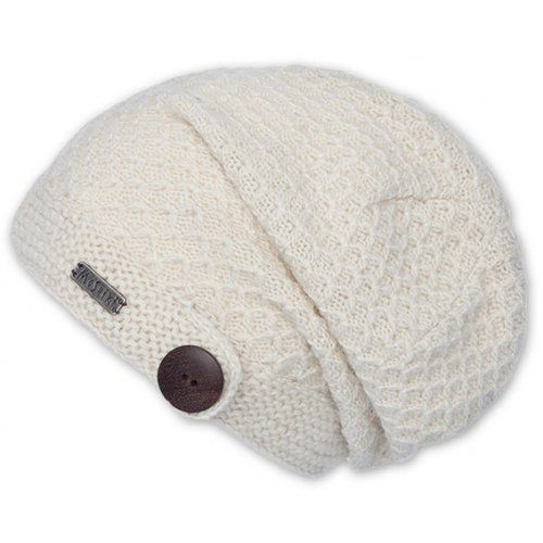 Moshiki Woll Beanie Mütze Aspru Strick-Mütze Wolle