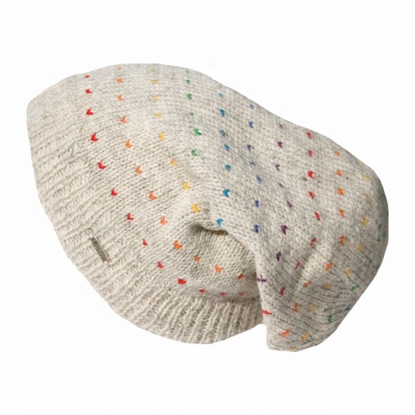 Beanie Knitted Hat Lizzy Rainbow