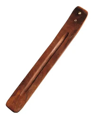 Räucherhalter Holz Schiffsform