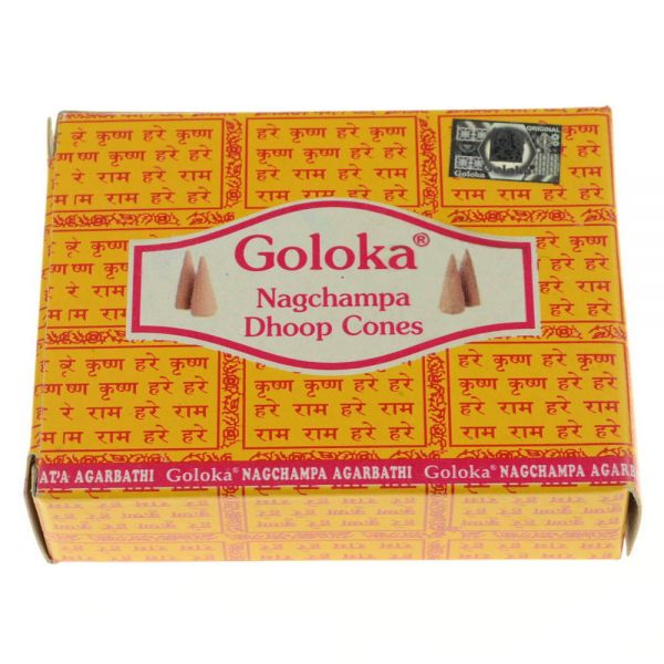 Goloka Nag Champa Räucherkegel