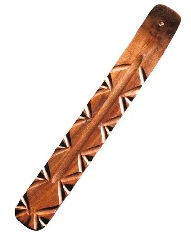 Räucherhalter Holz, beschnitzt