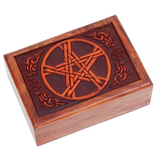 Pentagramm Truhe Tarotkistchen