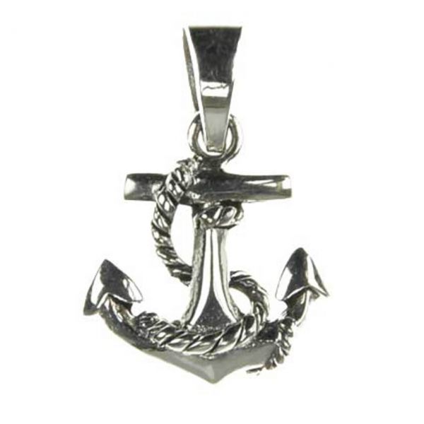 Anker Schmuck Rostock maritim Silber Anhänger