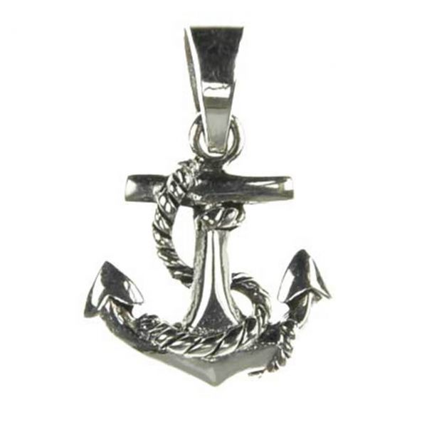 Anker Schmuck Rostock maritim Silber Anhänger