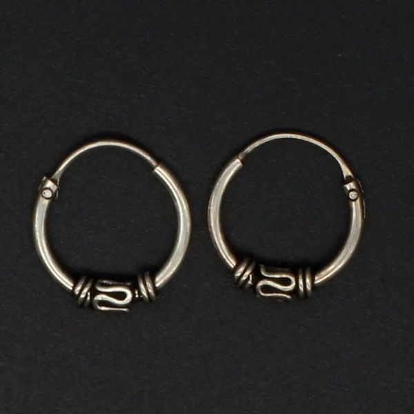 Ohring Silber Creole | Echtsilber Ohrring Ohrschmuck