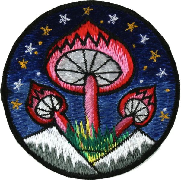 Aufnäher Pilze