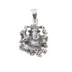 Ganesha silver pendant Hinduism Goa