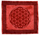 Flower of Life large wall cloth Ros 205x220cm