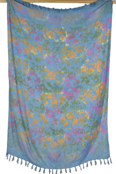 Hibiscus Blüten Batik Sarong