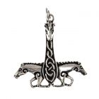 celtic horse silver pendant ;nger thorhammer