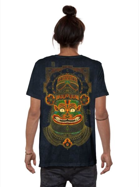 Plazmalab T-Shirt Nara Simha Männer indische Gottheit