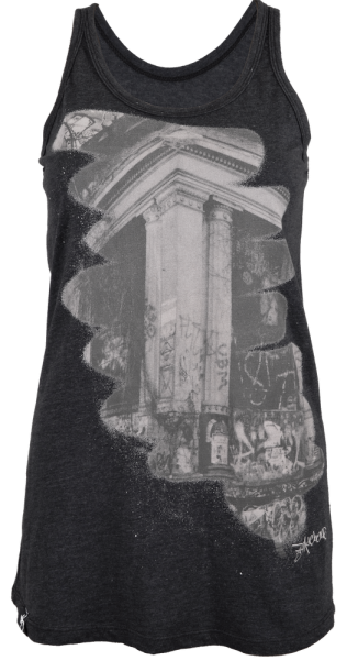 Bladebone Tank Top "Rote Flora"