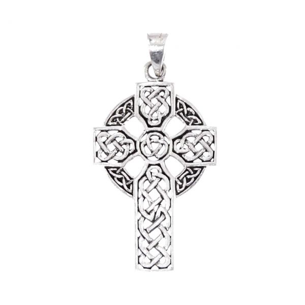 Kelten Kreuz Silberanhänger keltischer Knoten Schmuck