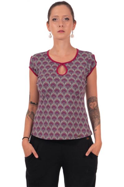 Chapati Design Shirt Tiziana Bio-Baumwolle Kleidung Online