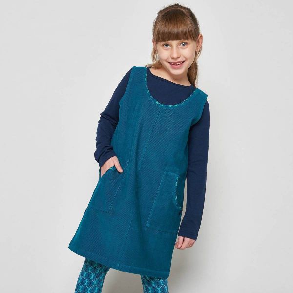 Tranquillo Kinder Herbstkleid Cord, Cassiopeia