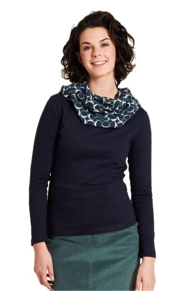 Tranquillo Jersey-Pulli großer Kragen