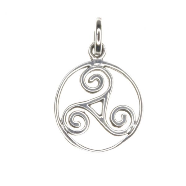 Triskelion silver pedant