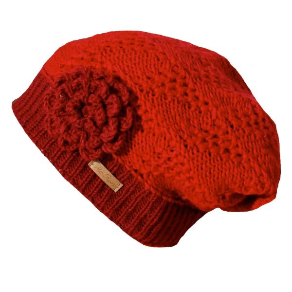 Beanie Mütze Luna Zweifarbíg