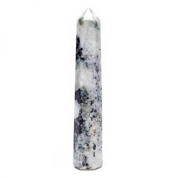 Obelisk rainbow moon stone