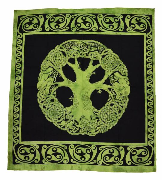 YGGDRASIL keltische Tagesdecke, Wandbehang